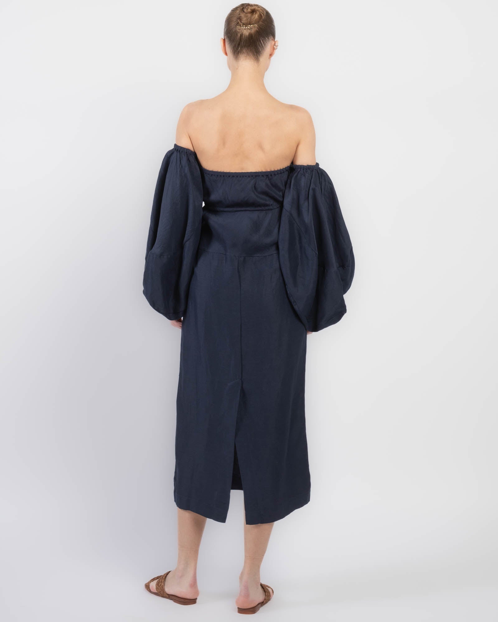 Balloon Sleeve Dress