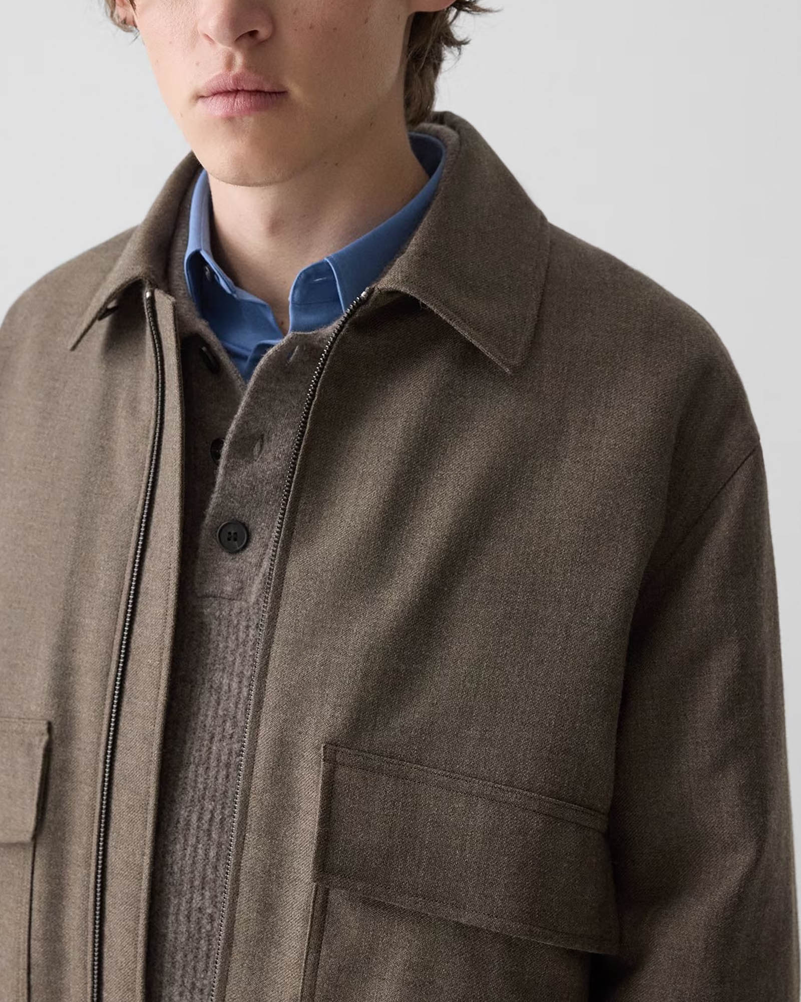 Veste aviateur moderne