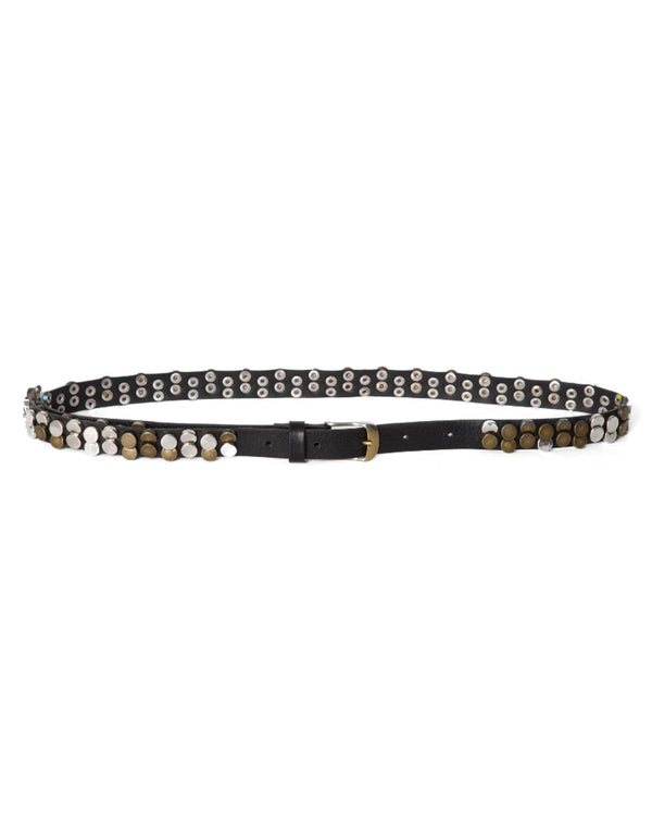 Studded Leather Belt