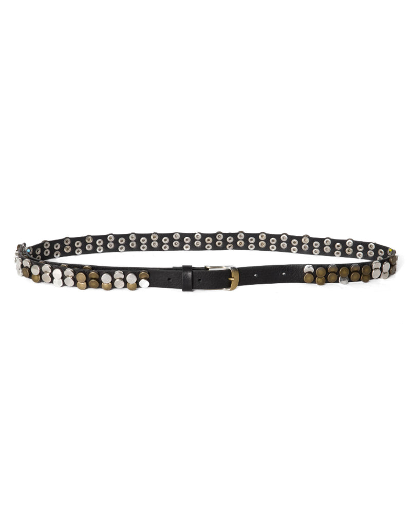 Studded Leather Belt