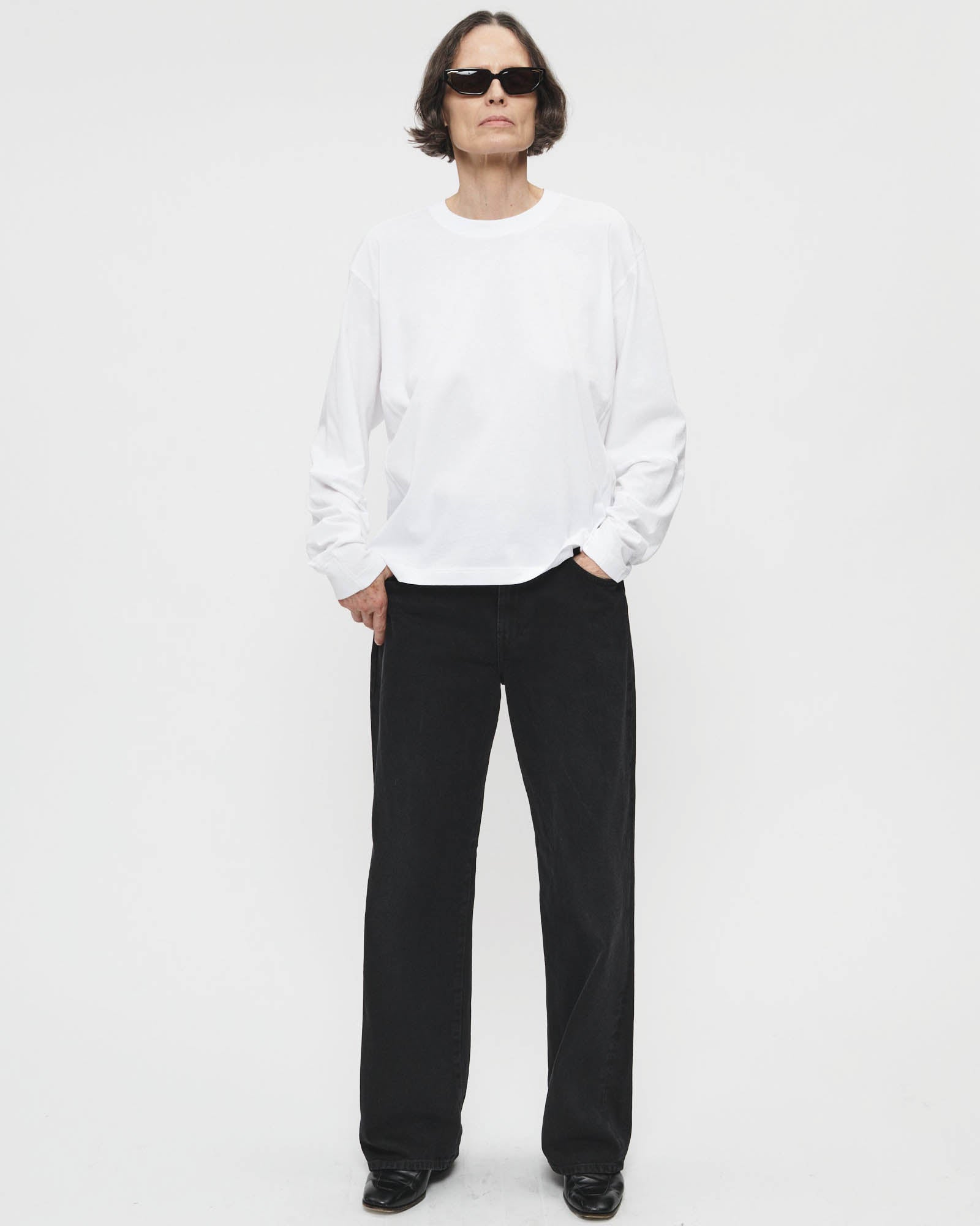 Coverstitch Long Sleeve Tee