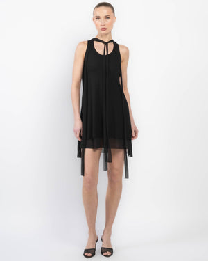 Short Sheer Tank Dress