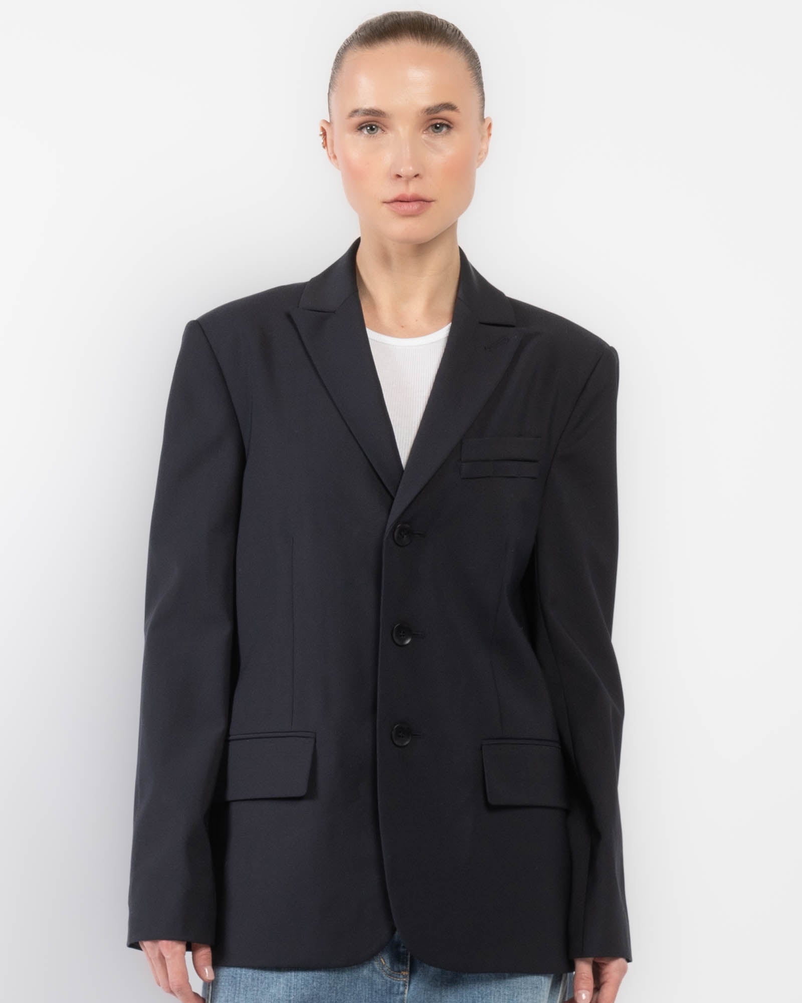 Tropical Wool Dennis Blazer