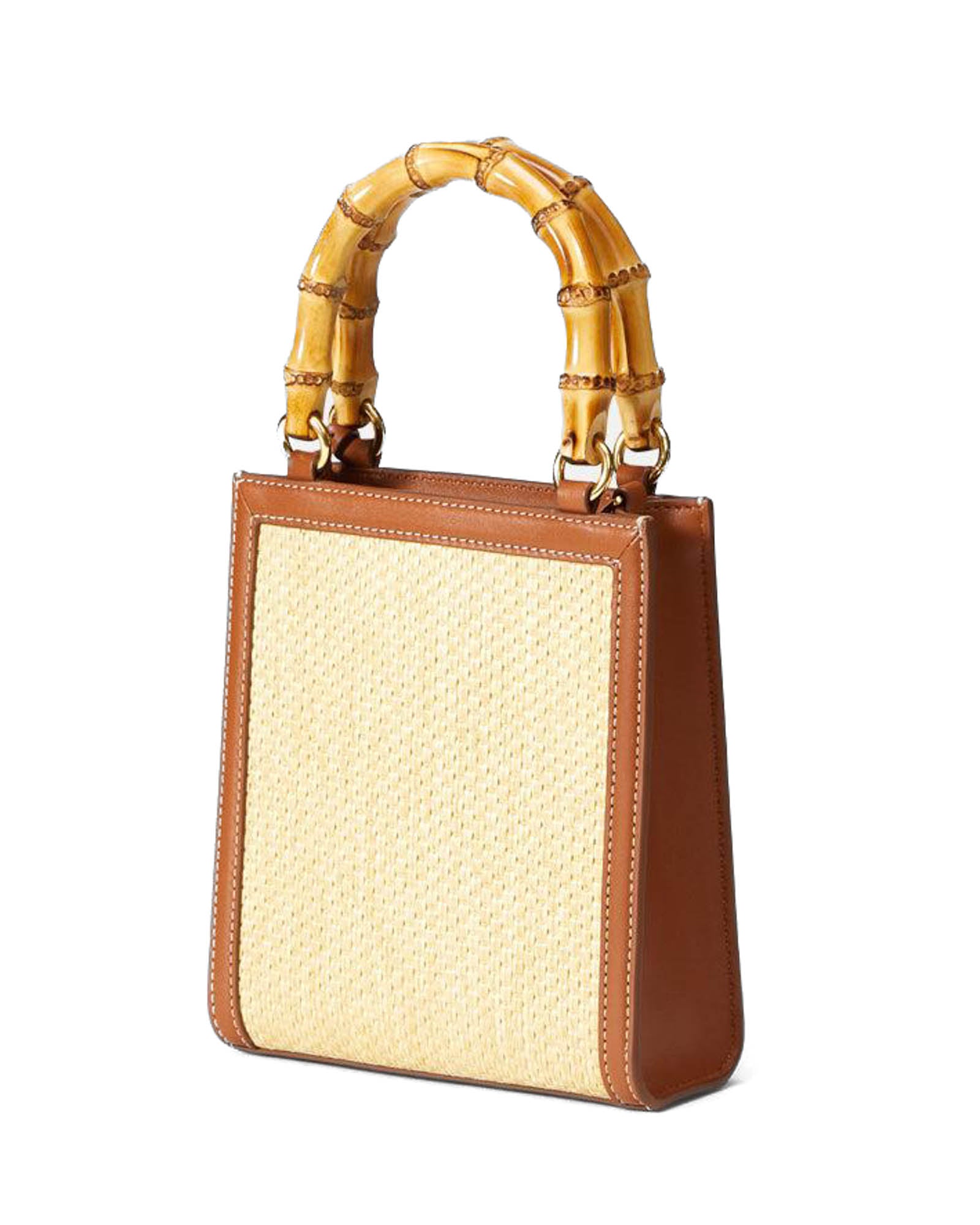 Sac en raphia et bambou
