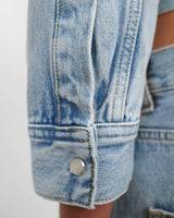 Denim Crop Jacket
