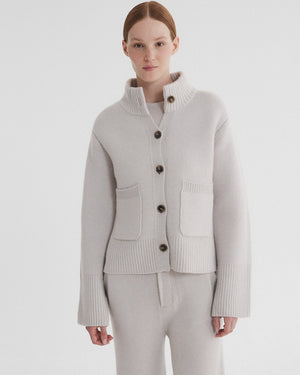 Chunky Crewneck Cardigan