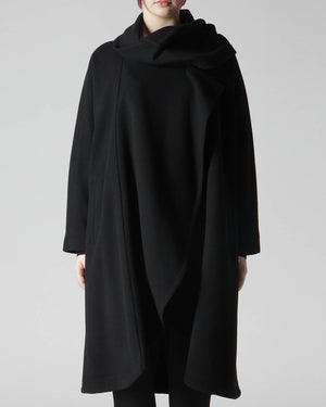 Manteau à détails étole