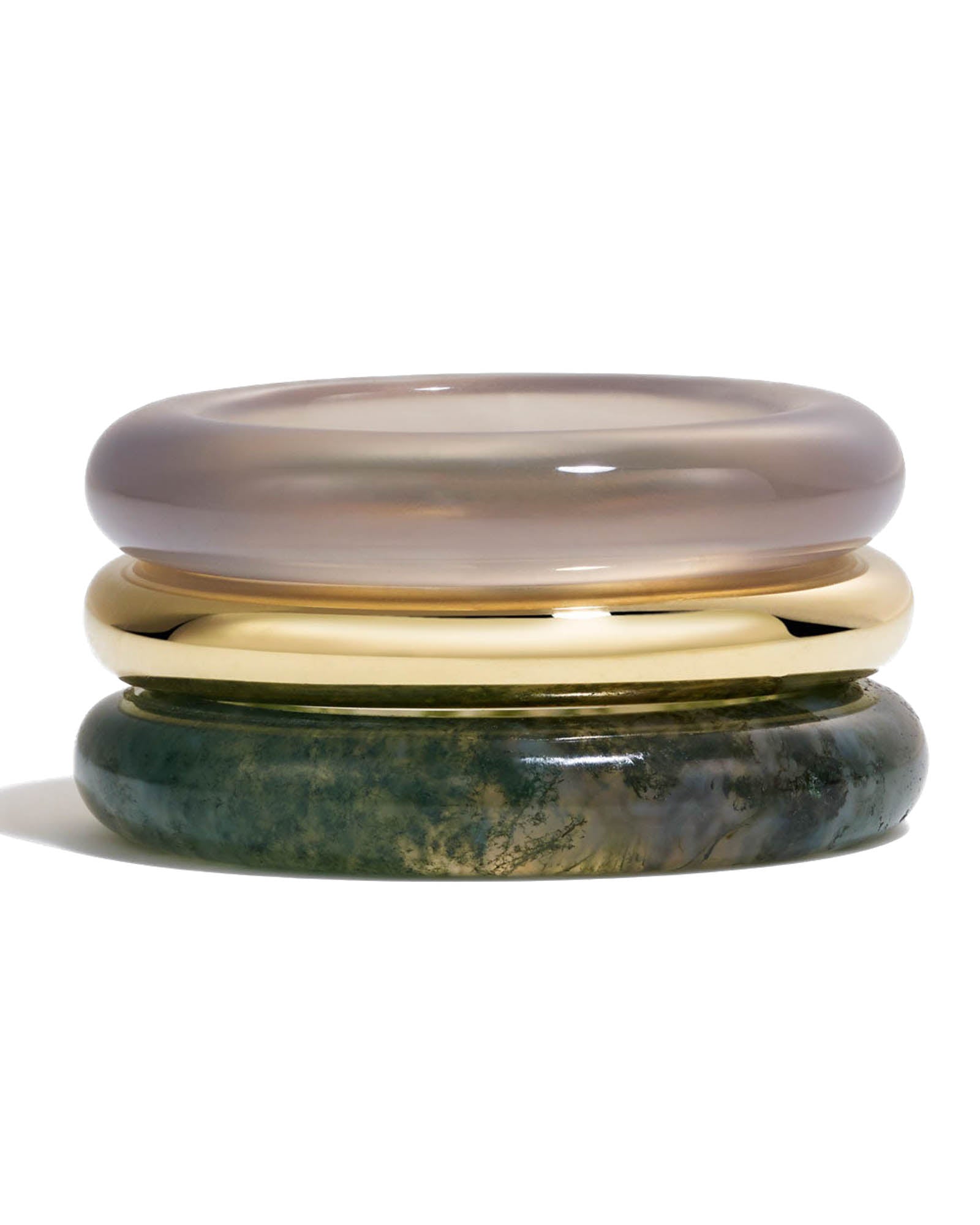 Stone Trilogy Ring Stack