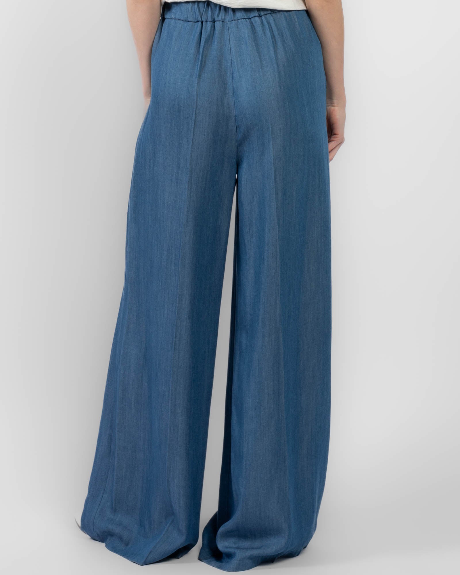 Pantalon à jambes larges