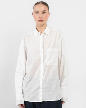 Chemise en lin à double manchette