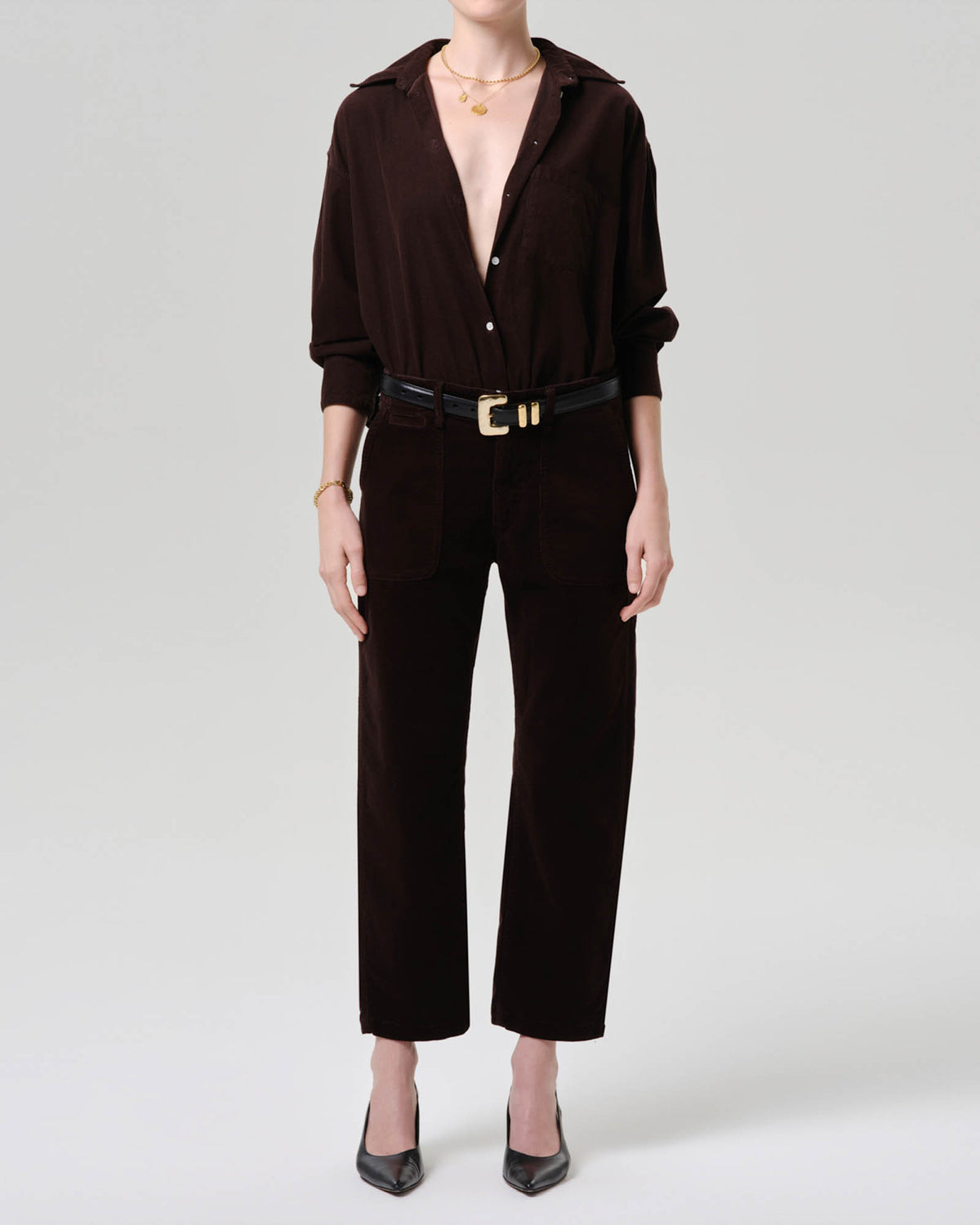 Kayla Corduroy Shirt
