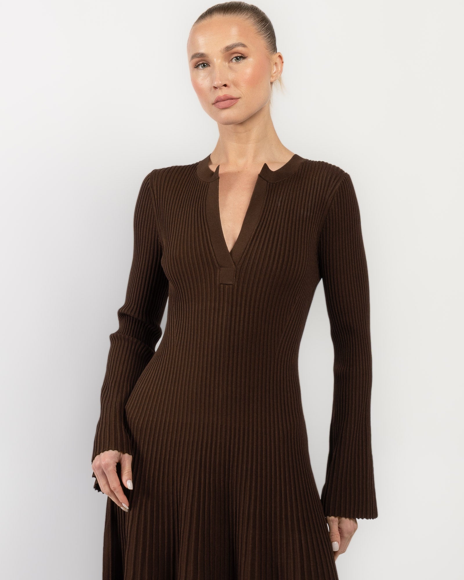 Genna Long Sleeve Midi Dress