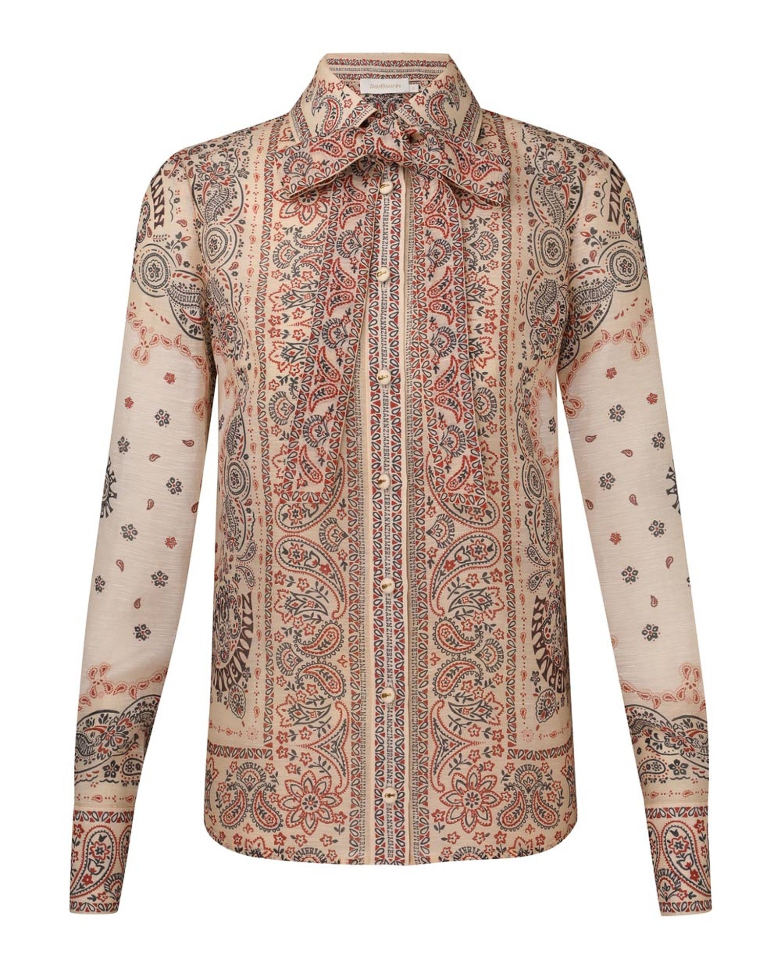 Chemisier à col noué Matchmaker