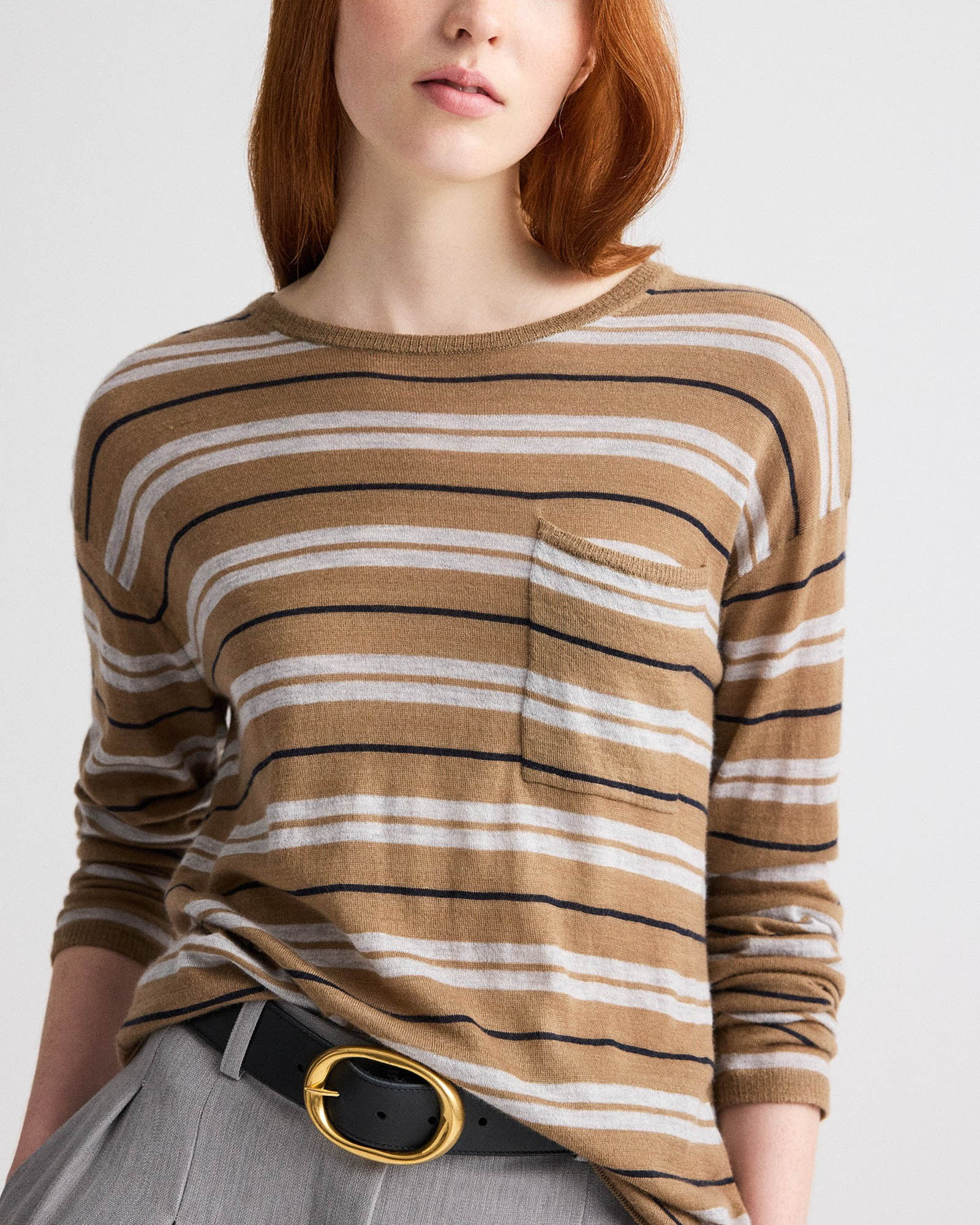 4th St. Stripe Top