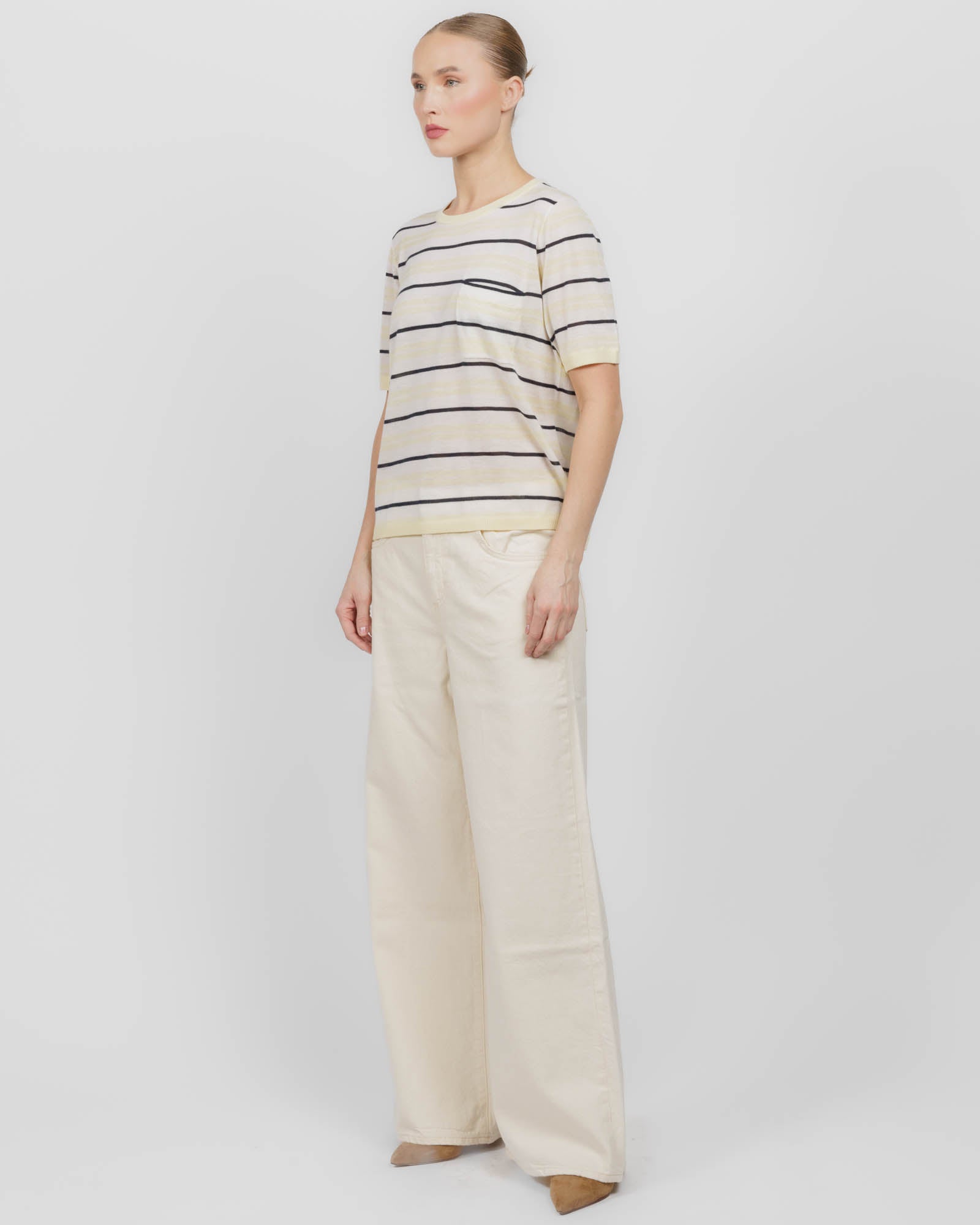Stripe Short Sleeve T-Shirt
