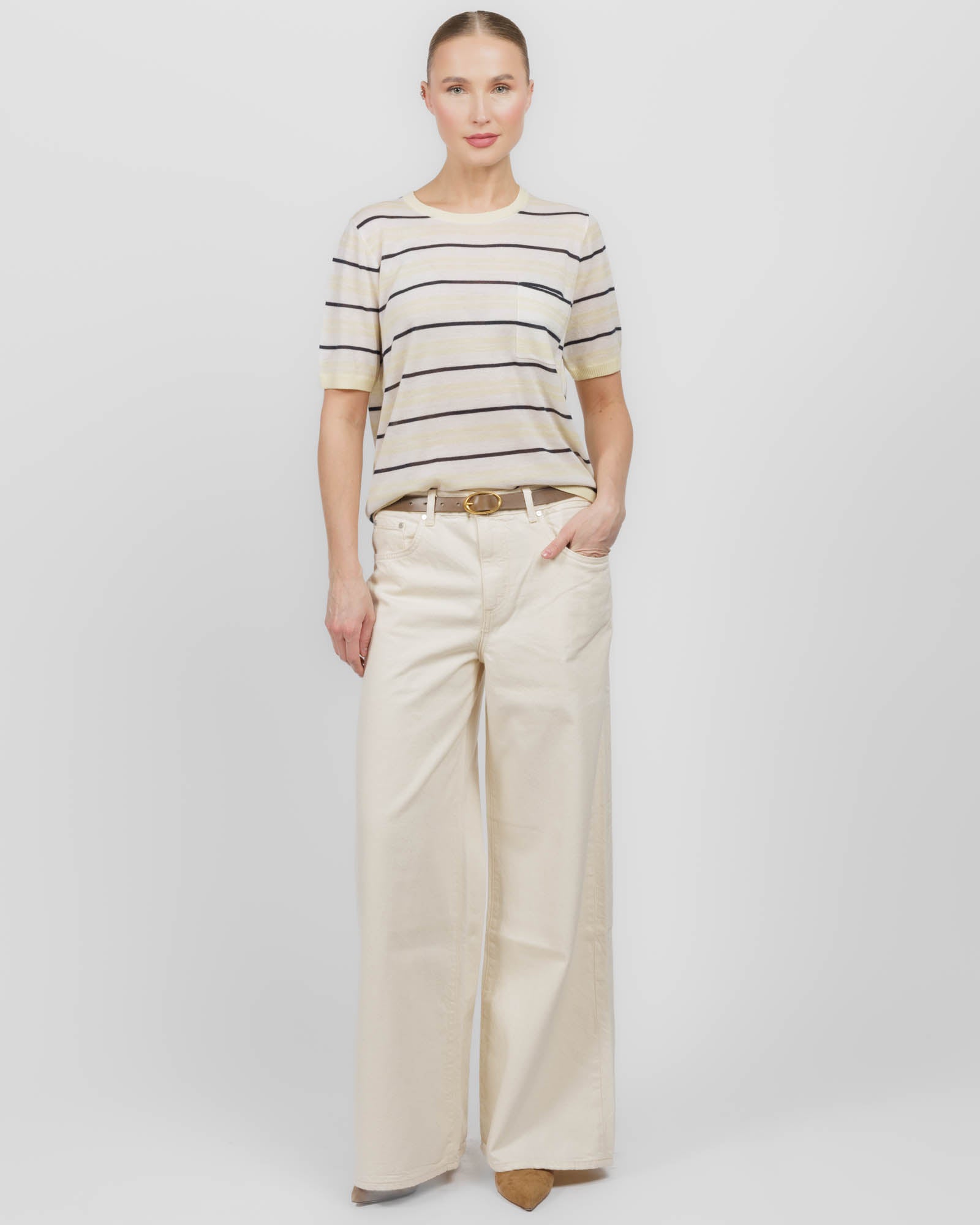 Stripe Short Sleeve T-Shirt