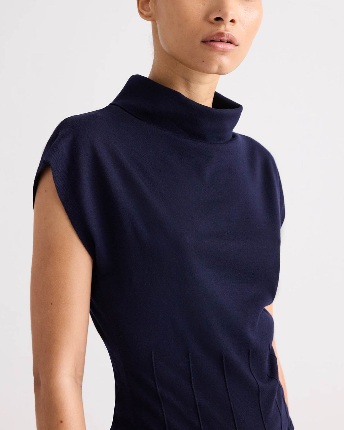 Funnel Neck Top
