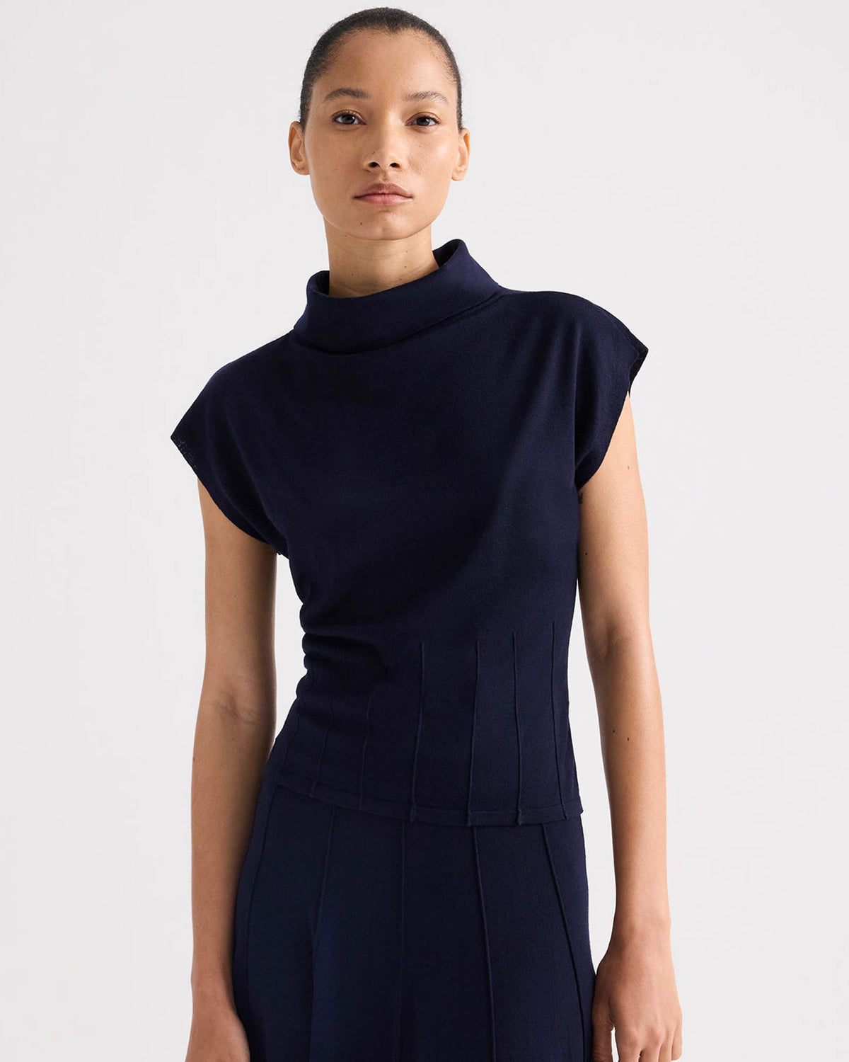 Funnel Neck Top