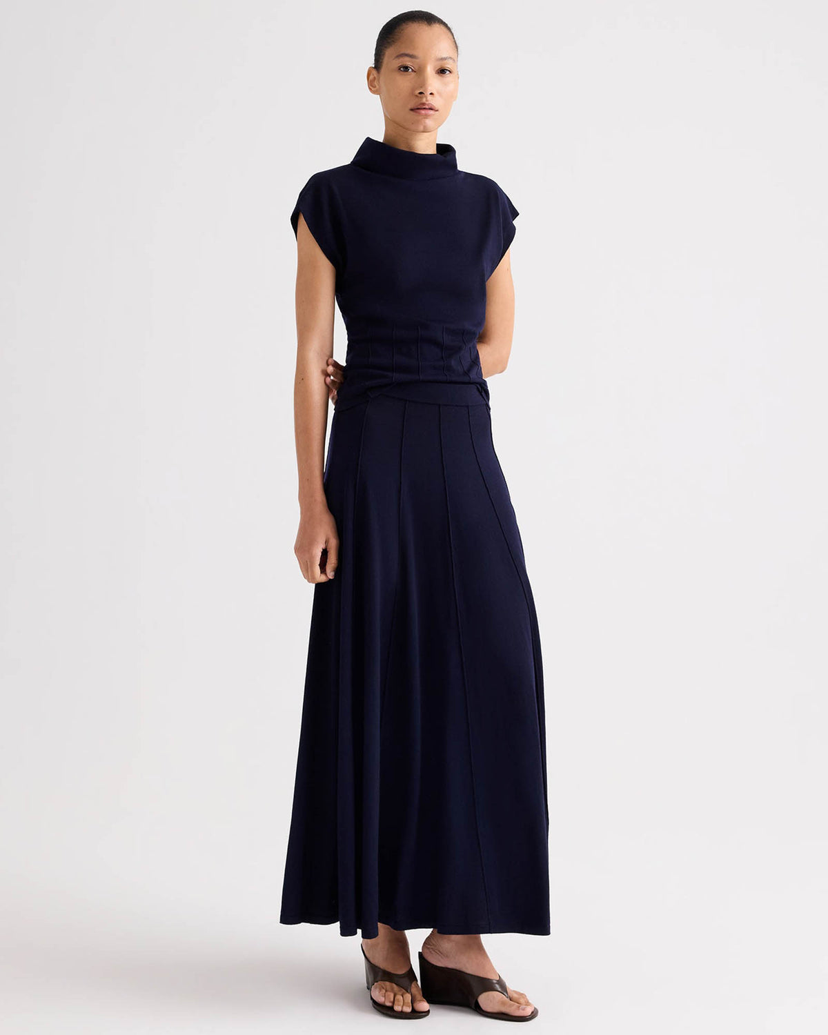 Seam Maxi Skirt