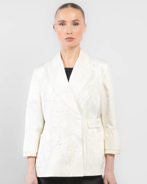 Veste kimono traditionnelle à double boutonnage