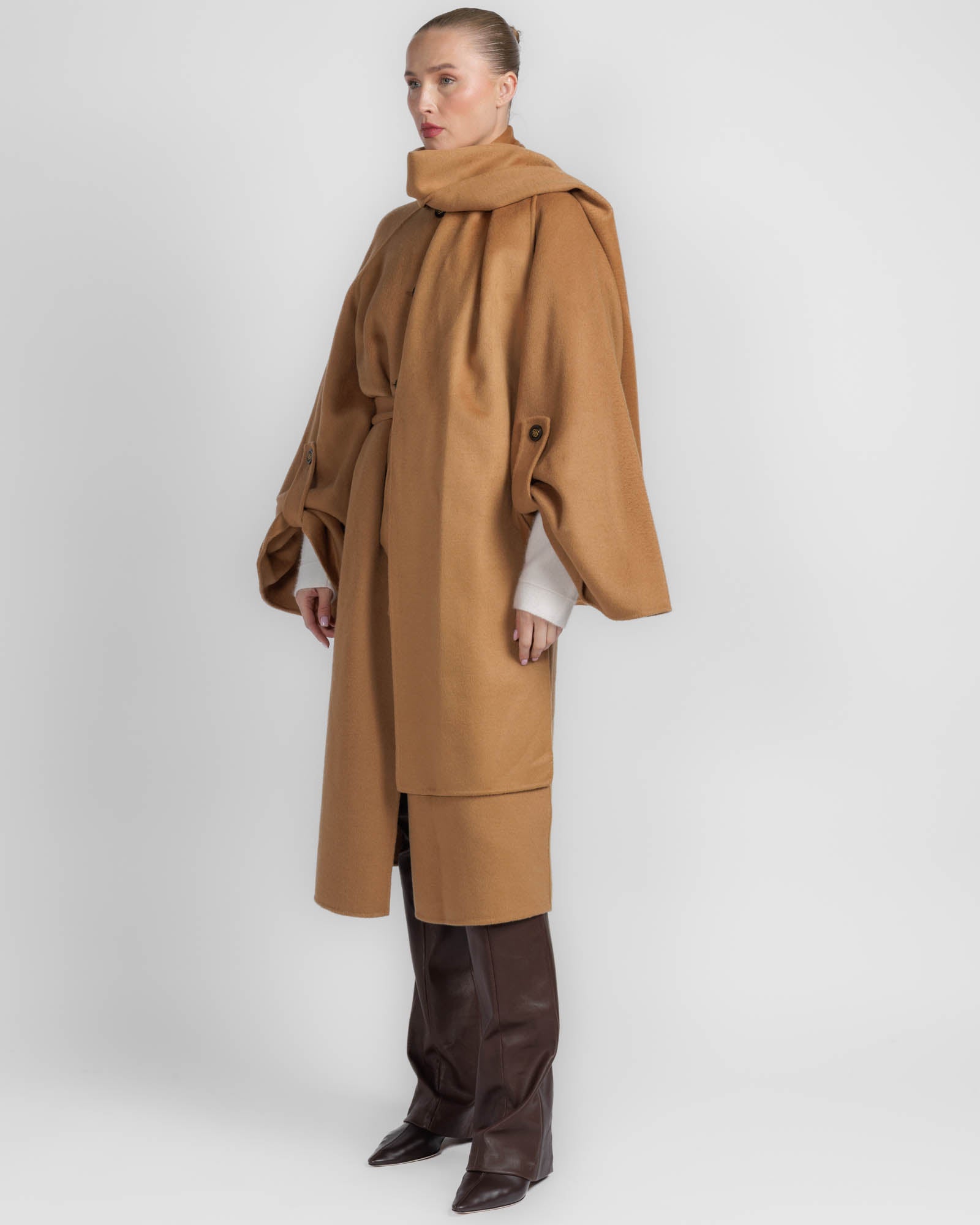 Valient Scarf Coat
