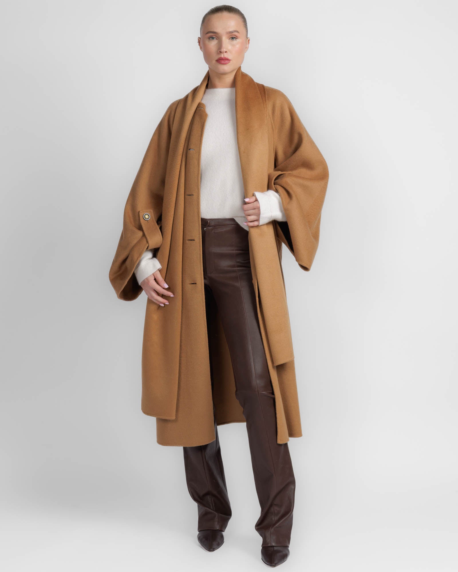 Valient Scarf Coat