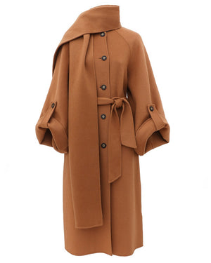 Valient Scarf Coat