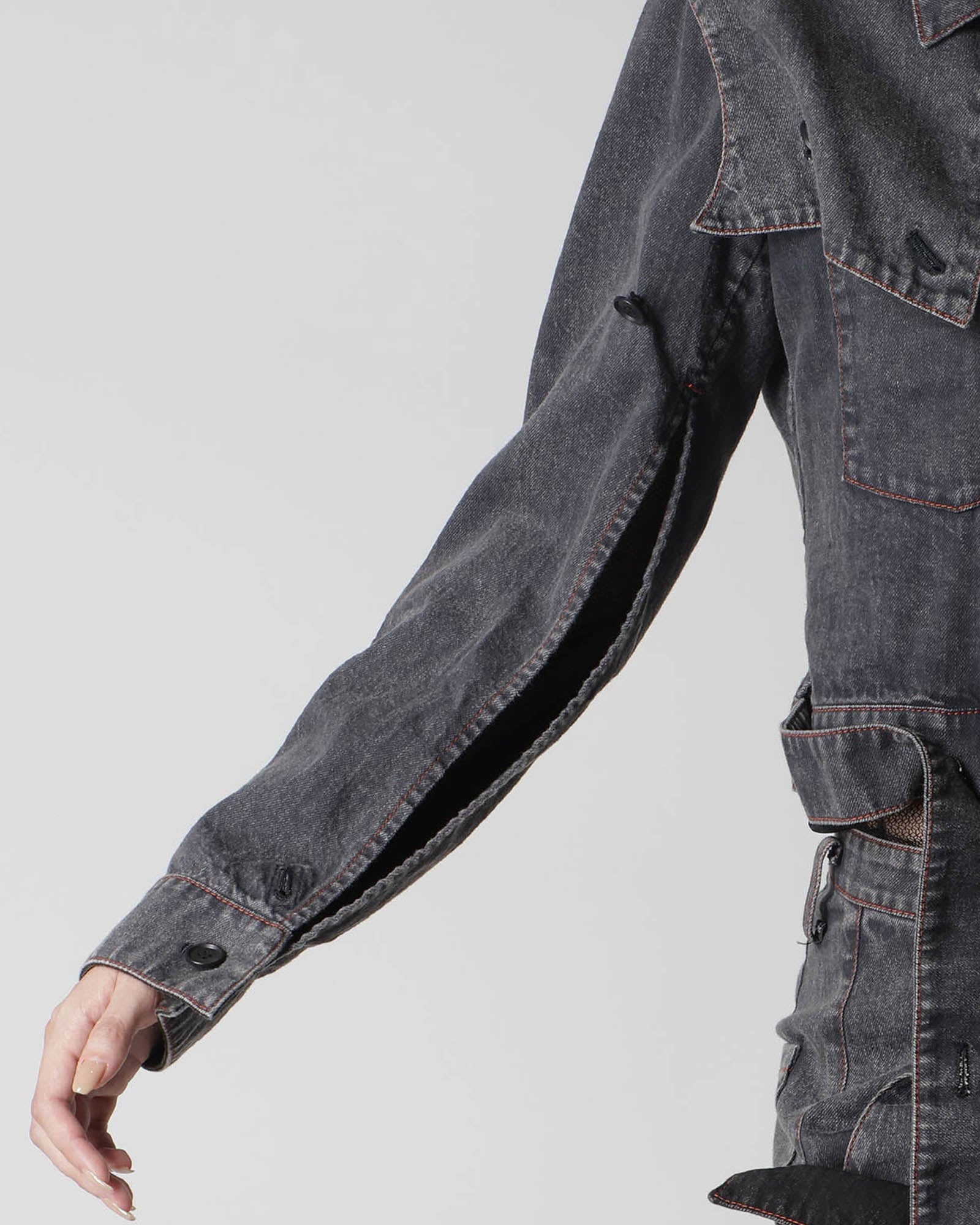 Button Detail Jacket