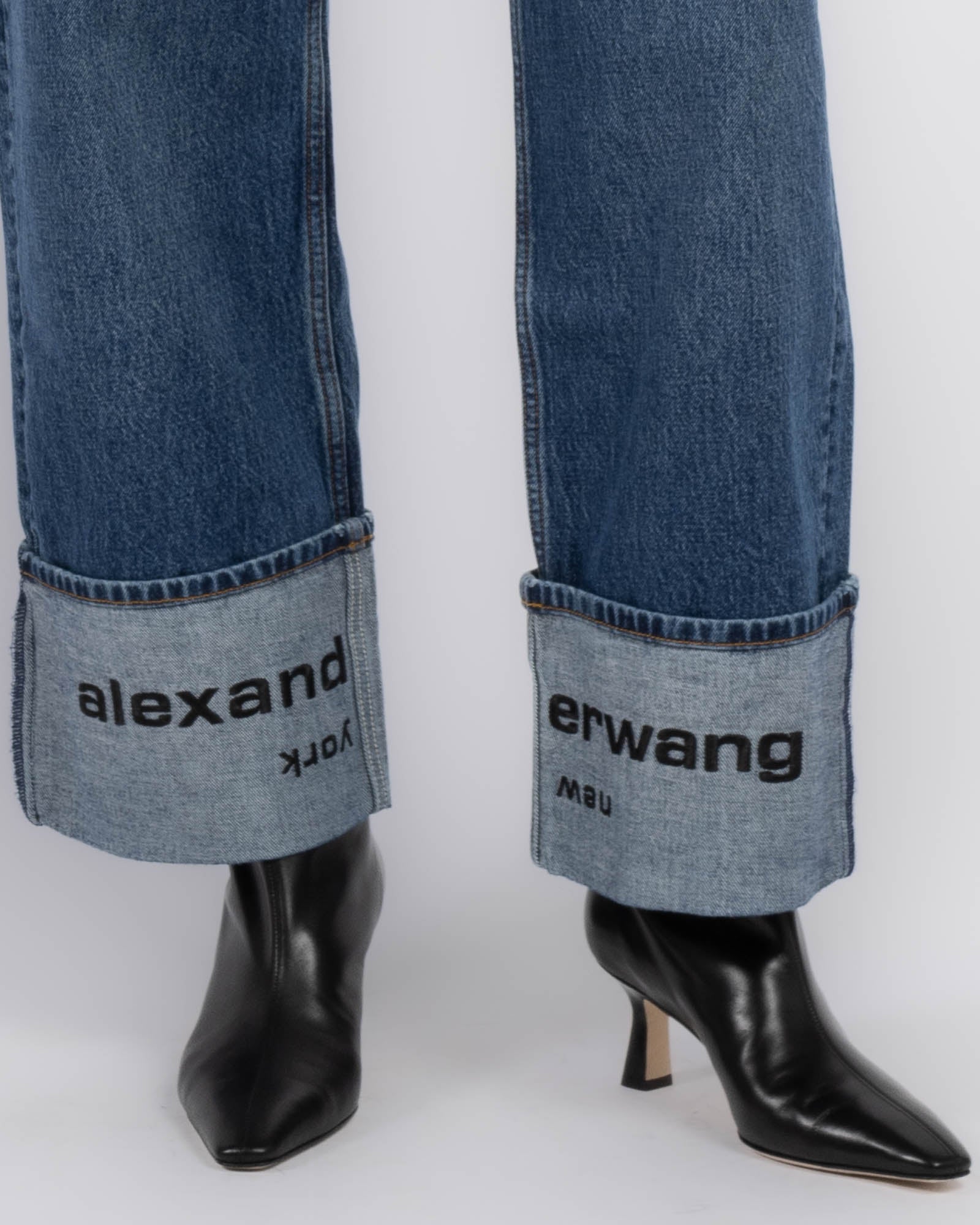 Jean taille mi-haute