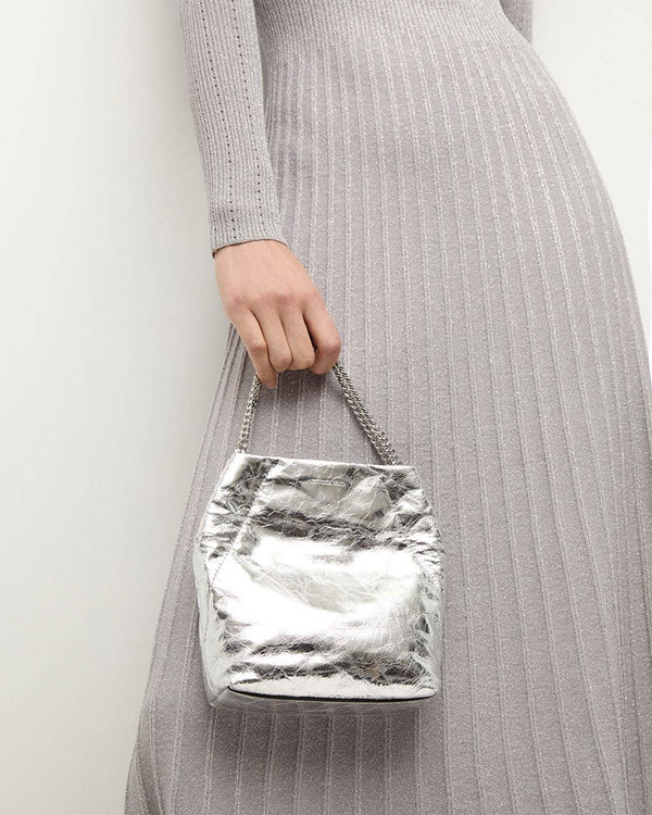 Small Metallic Shoulder Bag