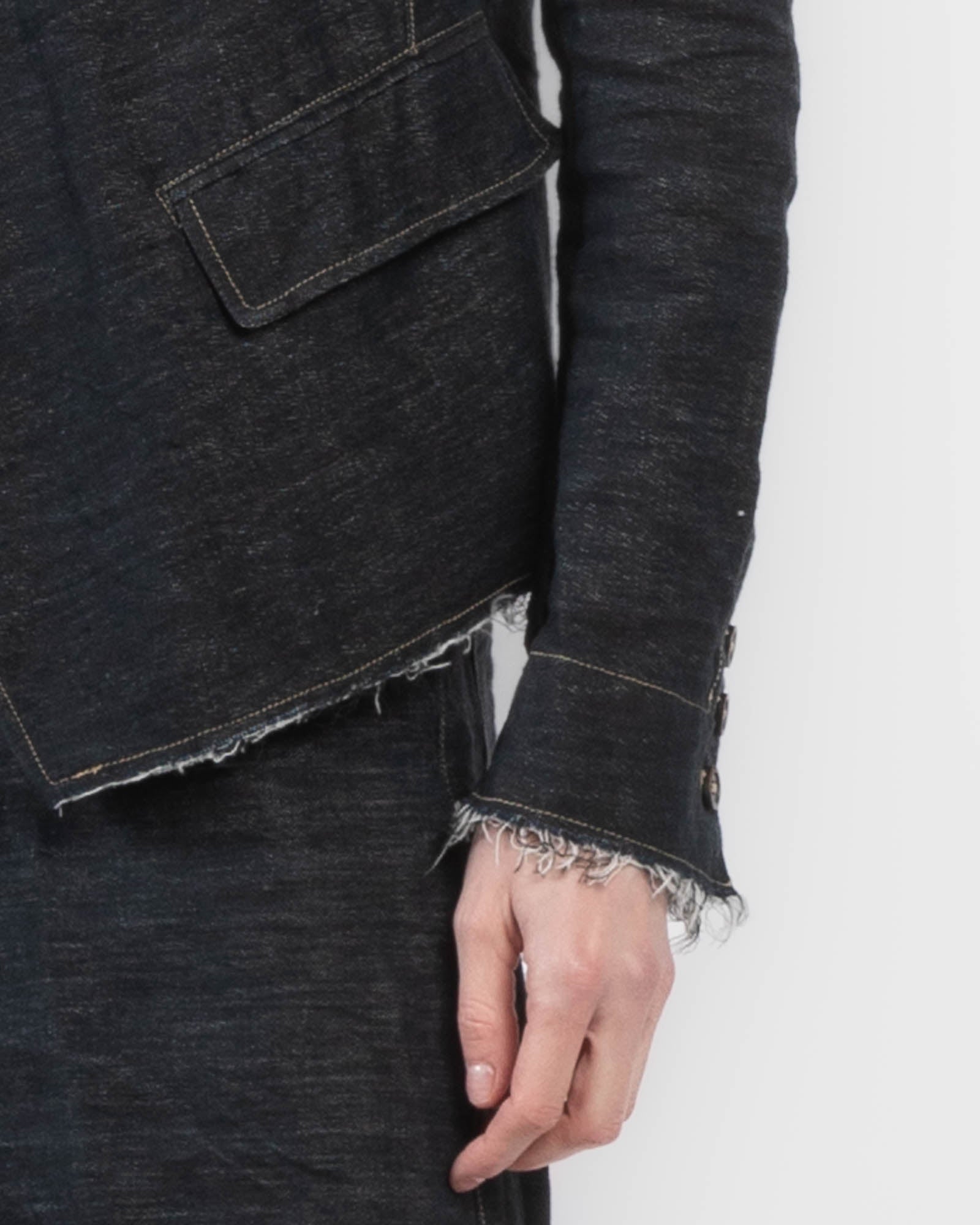 1/2 Lined Cutaway Jacket