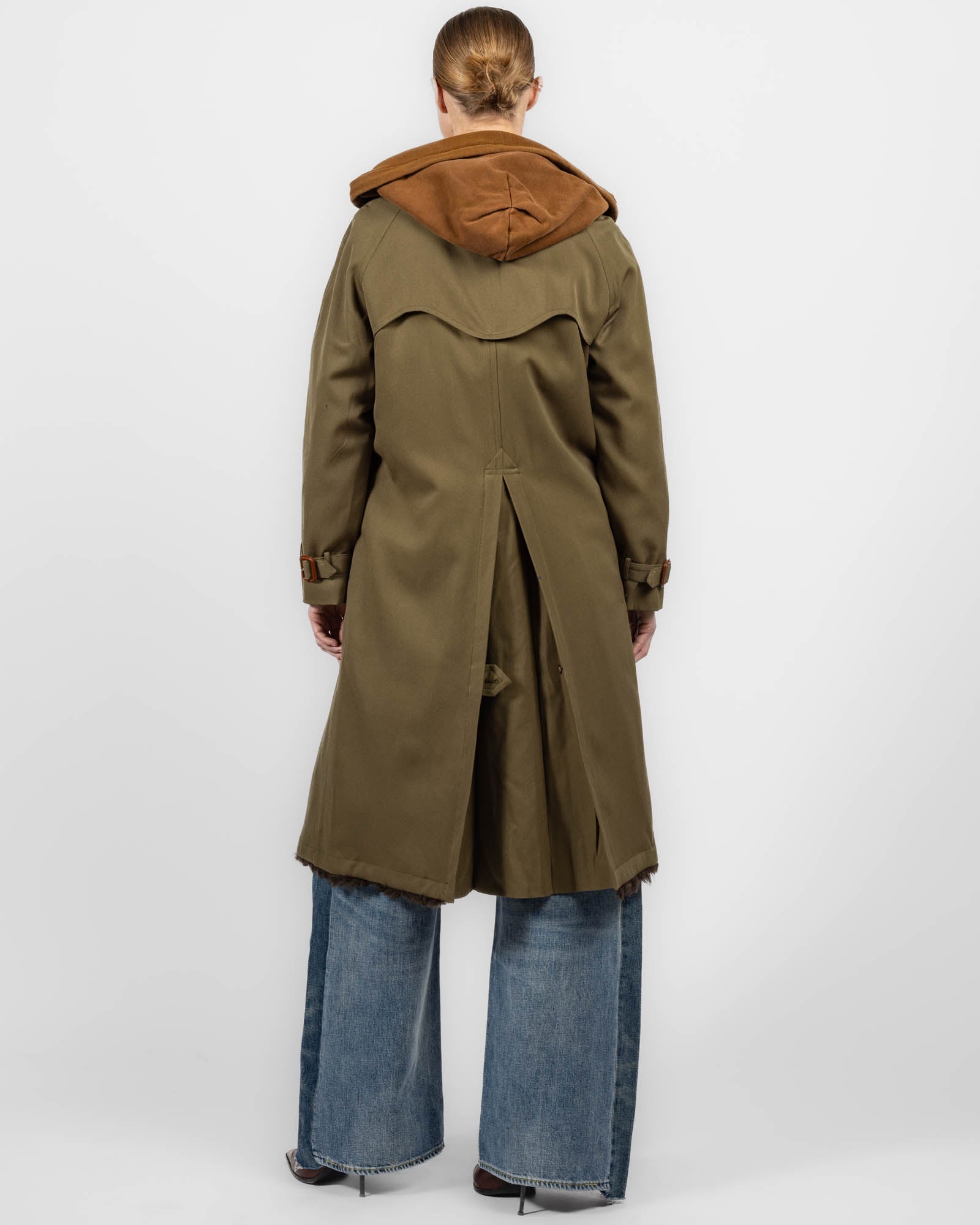 R13 Reversible Trench Coat Liner