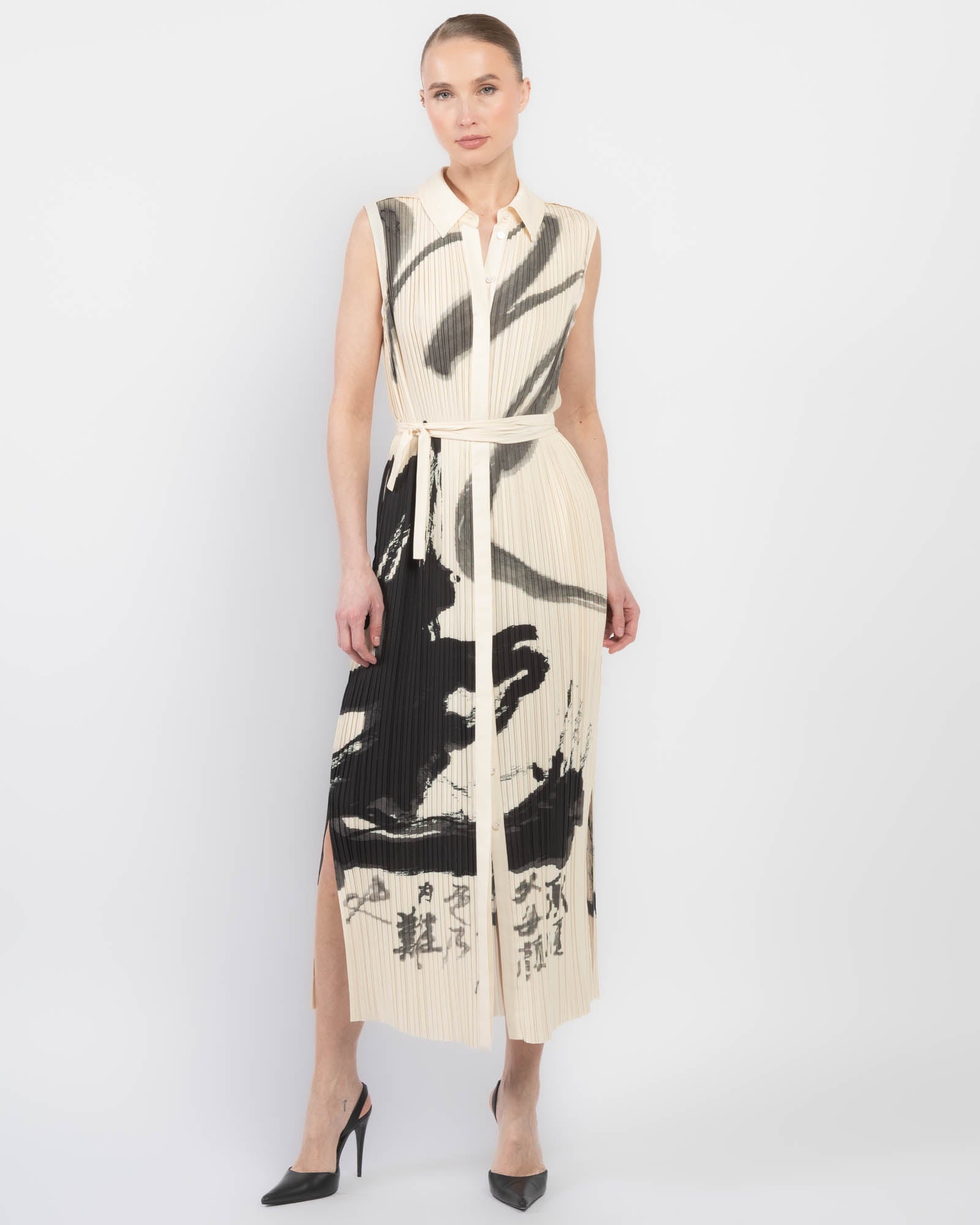 Pleated Tong Yang Tze Dress
