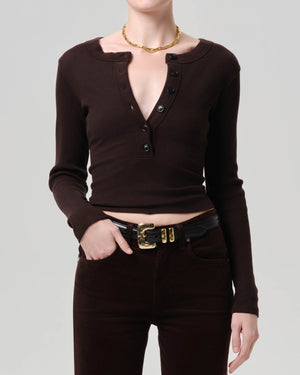 Varra Henley Long Sleeve