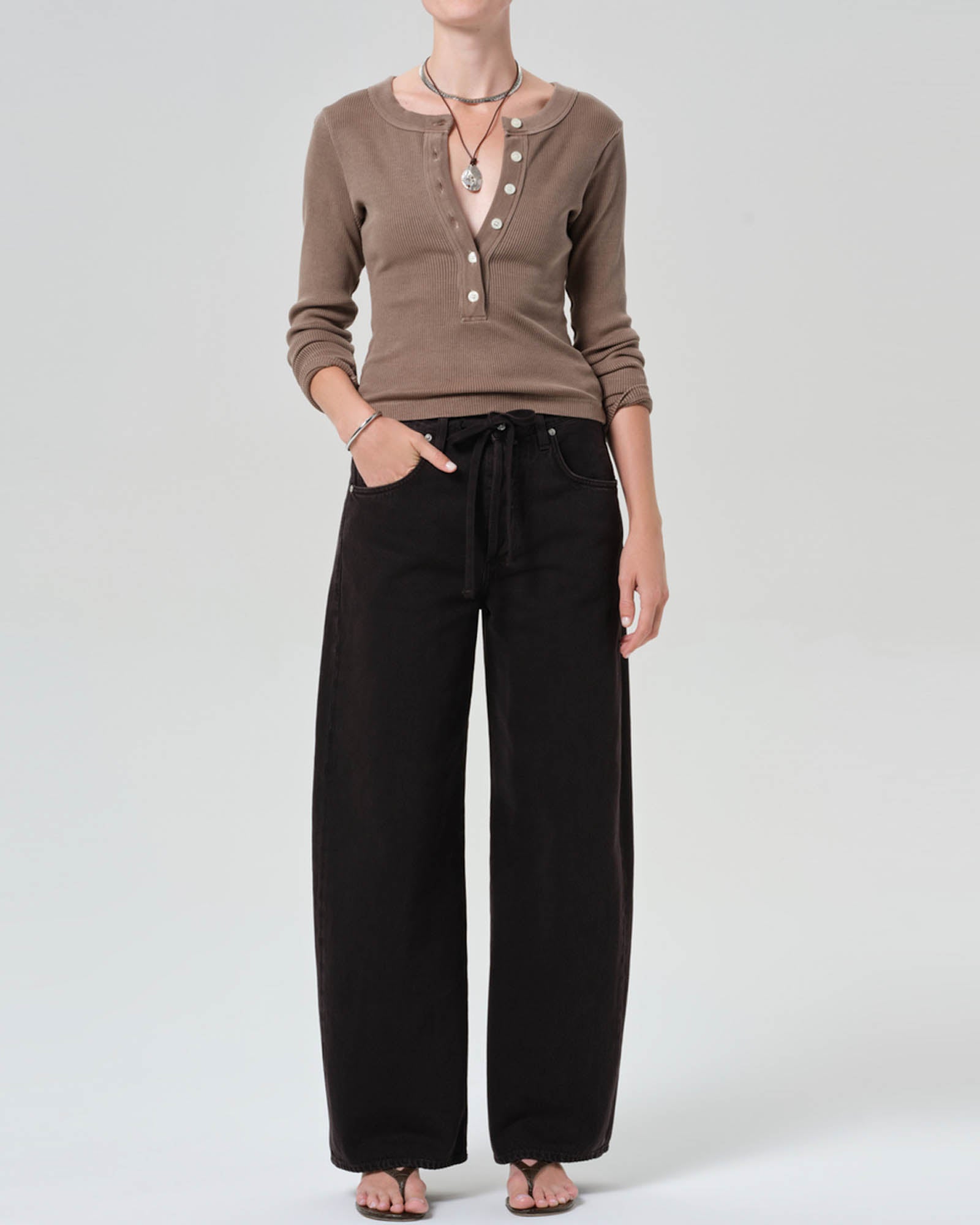 Varra Henley Long Sleeve