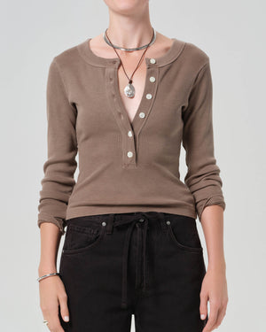 Varra Henley Long Sleeve