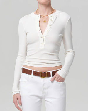 Varra Henley Long Sleeve