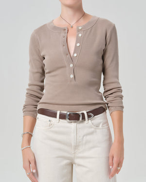 Varra Henley Long Sleeve
