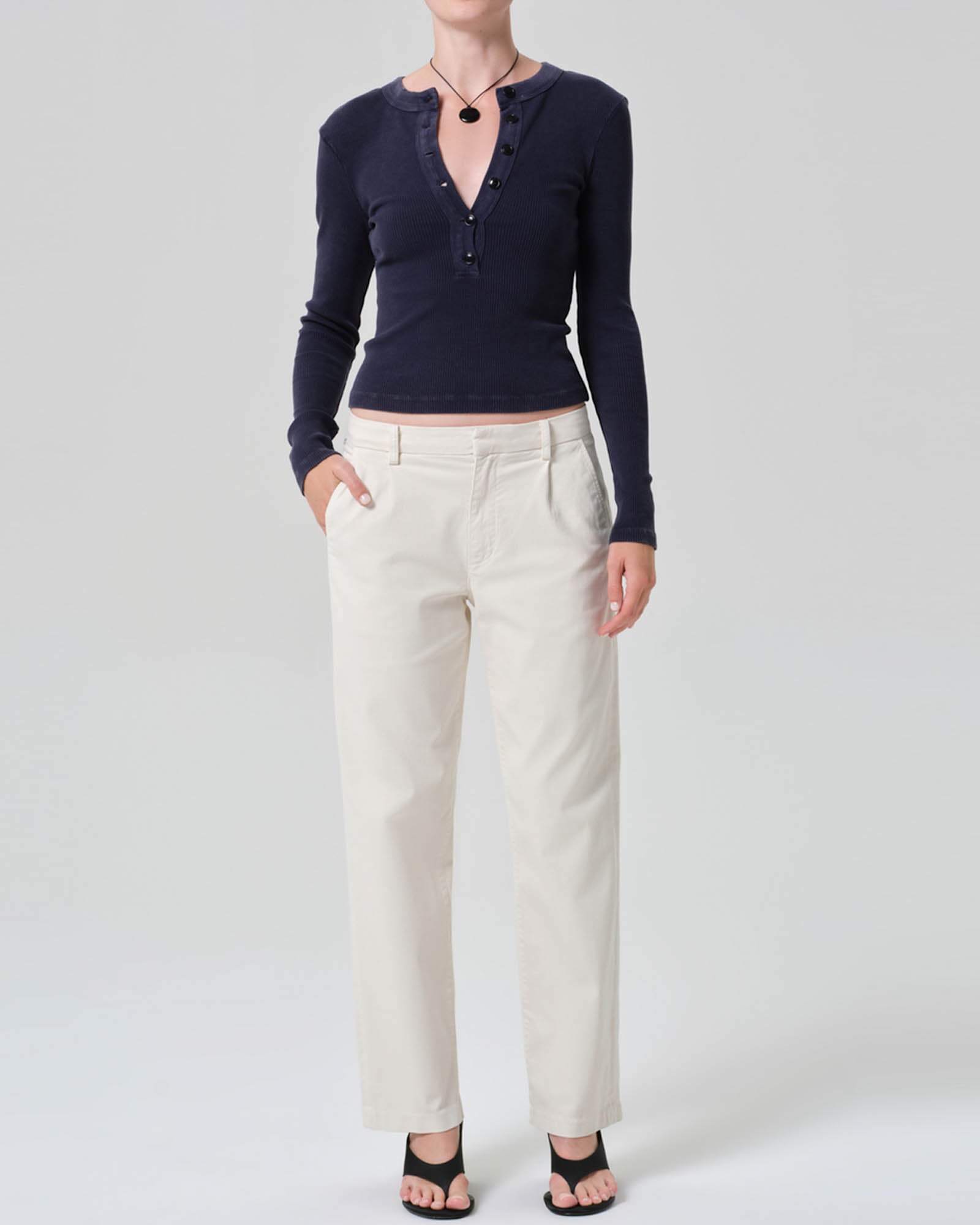 Varra Henley Long Sleeve