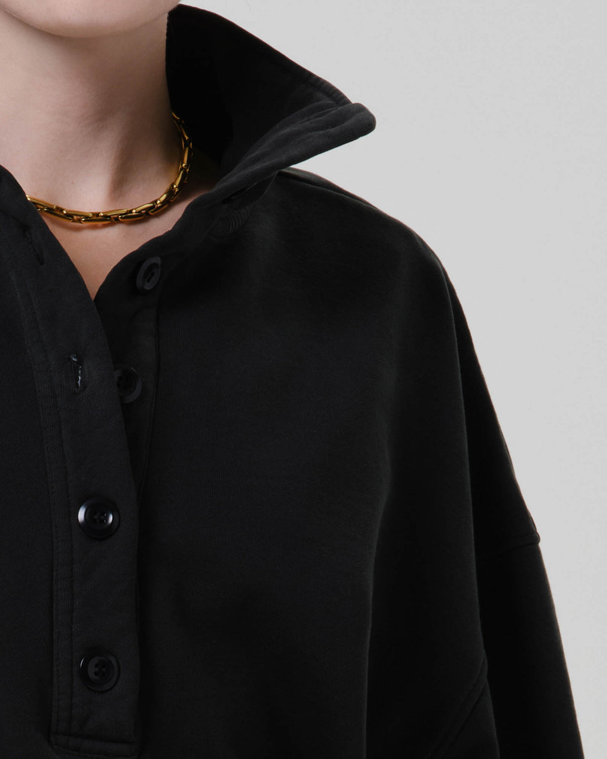 Mirelle Funnel Neck in Juniper