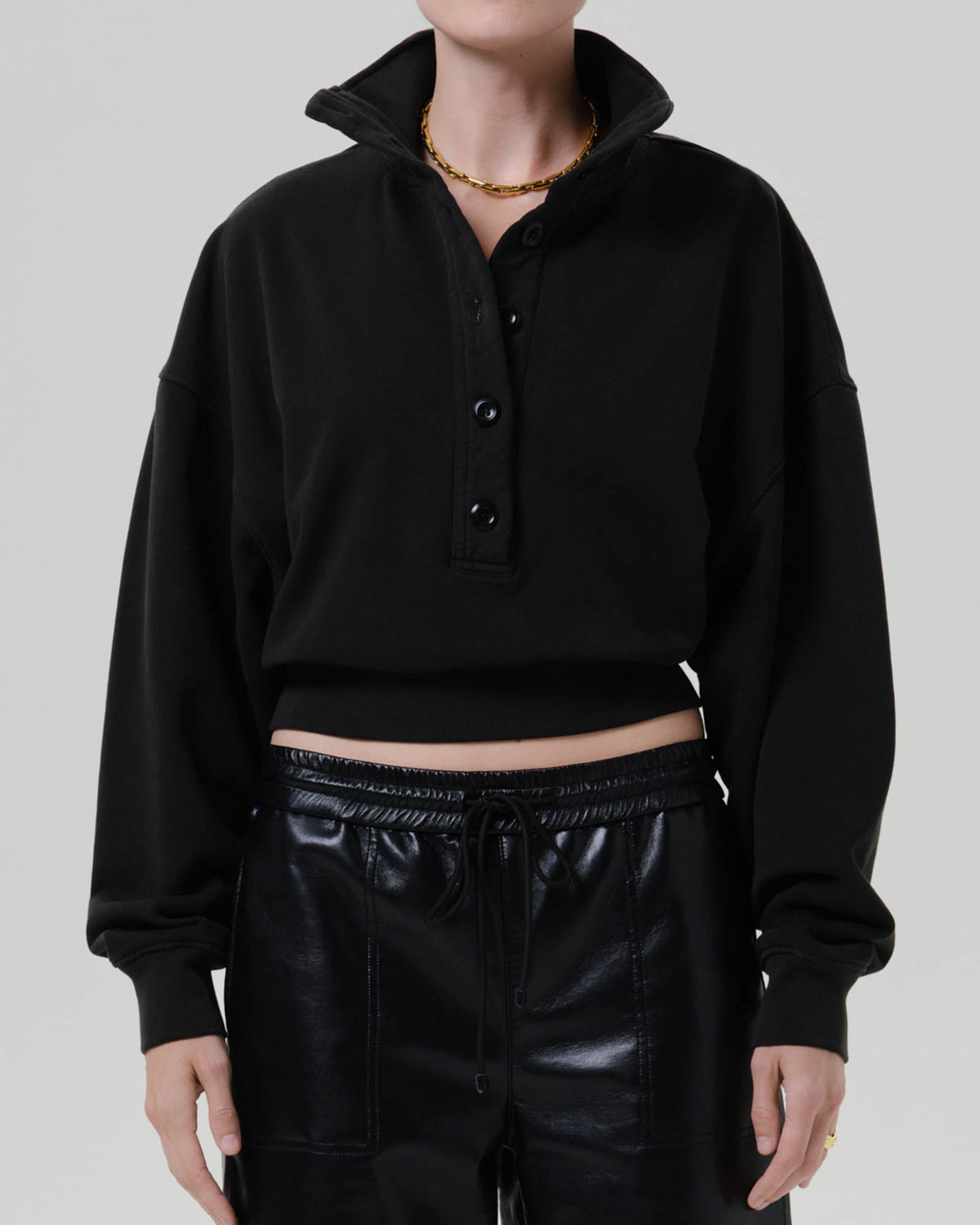 Mirelle Funnel Neck in Juniper