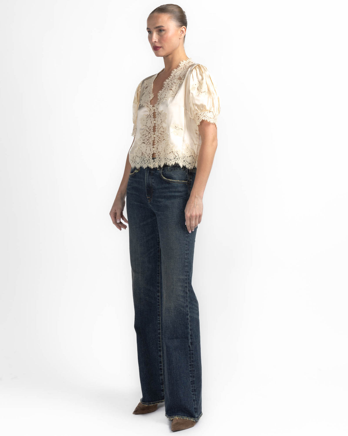 Idella Silk Satin Top