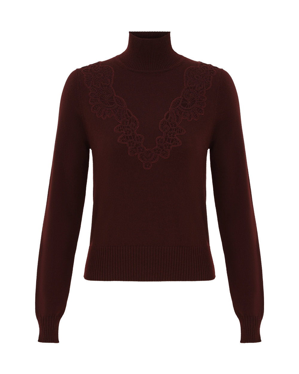 Valient Lace Turtleneck