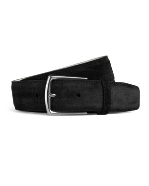 Ceinture en cuir suédé