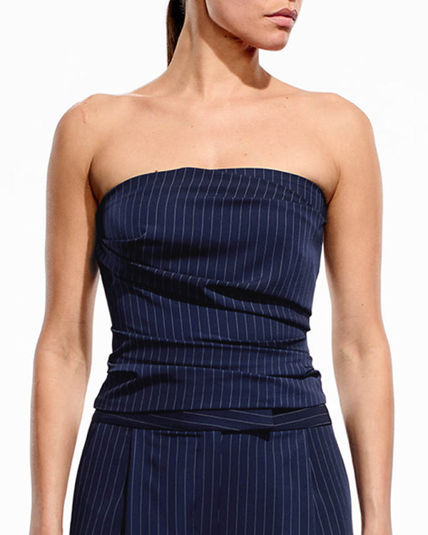 Pleated Bustier