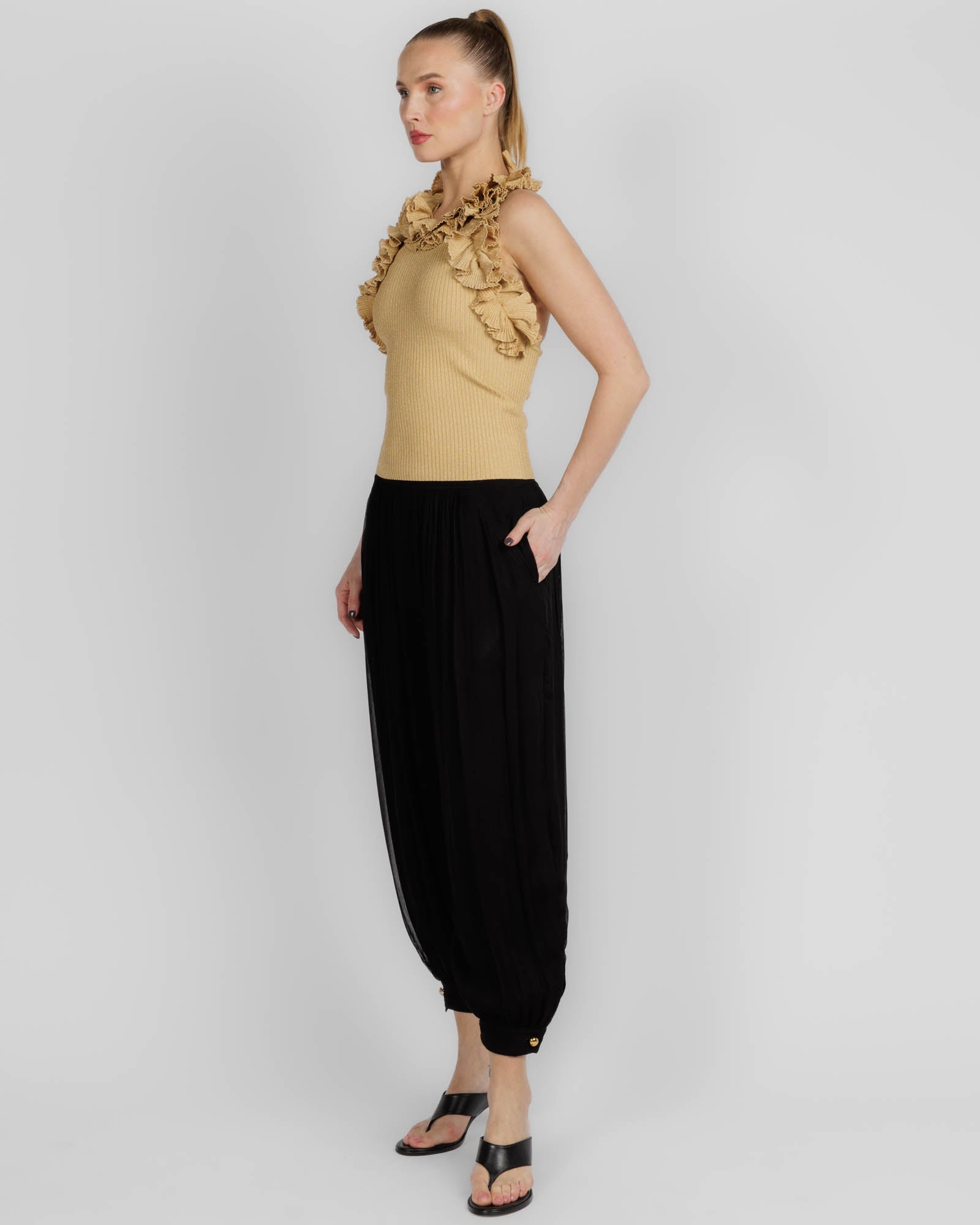 Luna Ruffle Tank