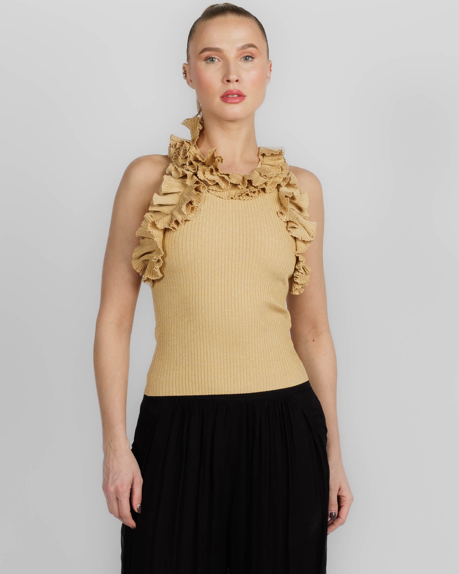 Luna Ruffle Tank