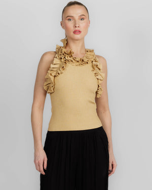 Luna Ruffle Tank