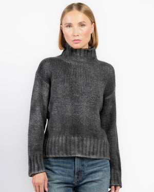 Link Stitch Mock Sweater