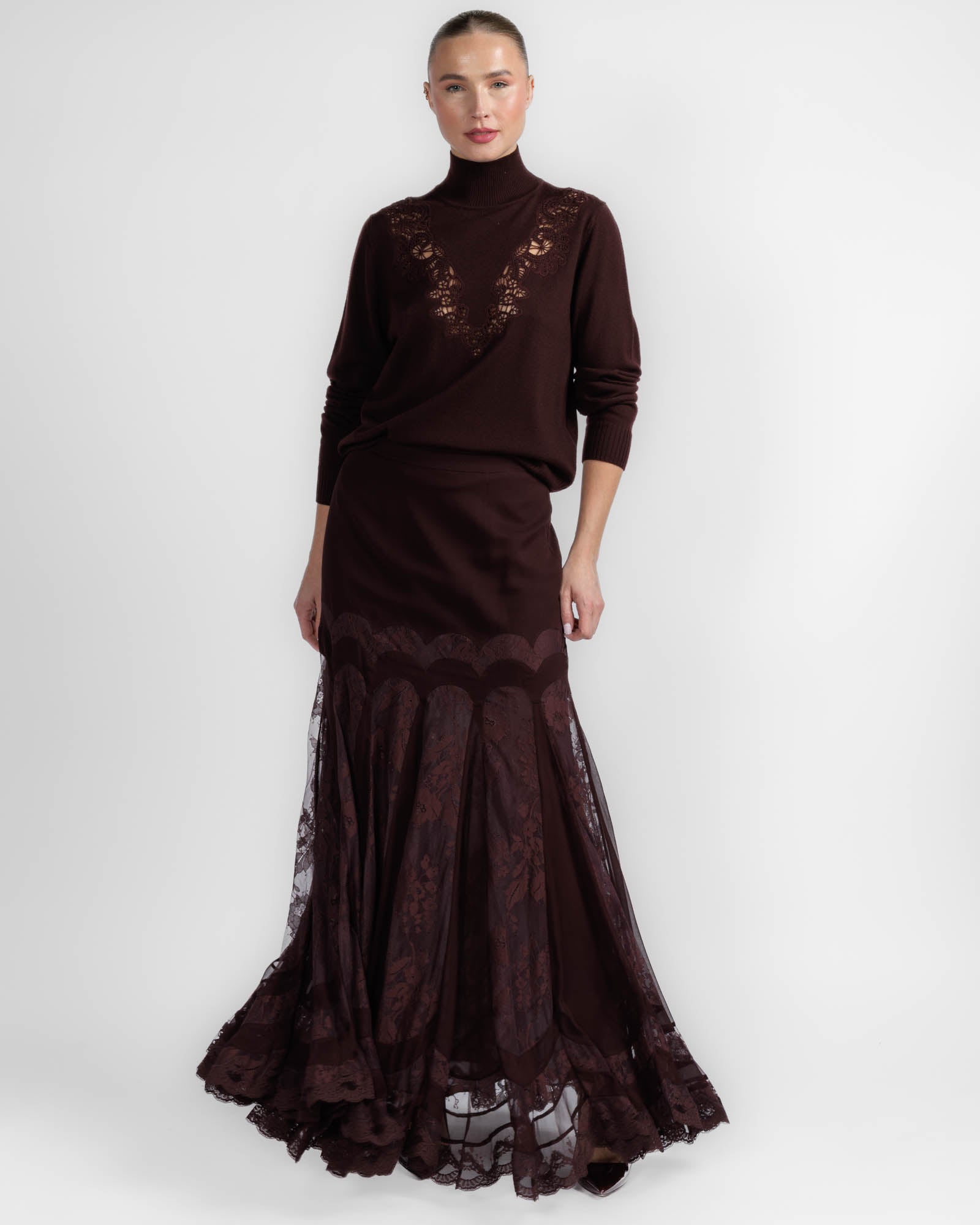 Valentine Panel Skirt